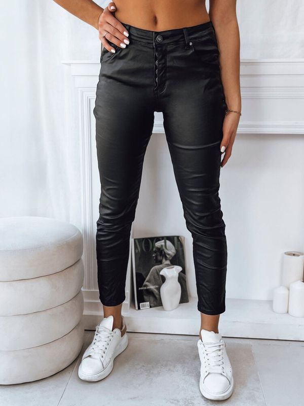 DStreet Spodnie damskie WEST czarne Dstreet