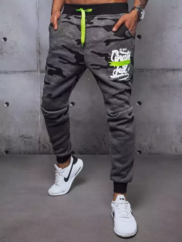 DStreet Spodnie dresowe męskie antracytowe Dstreet