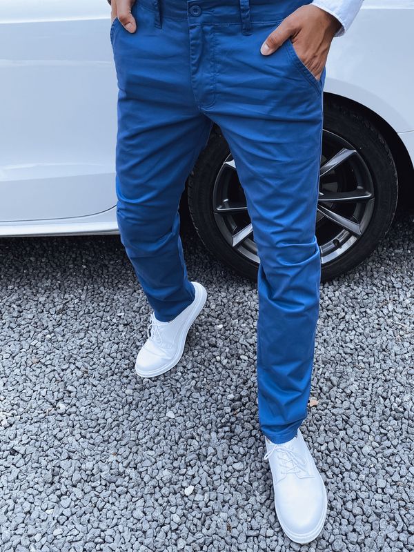 DStreet Spodnie męskie niebieskie Dstreet