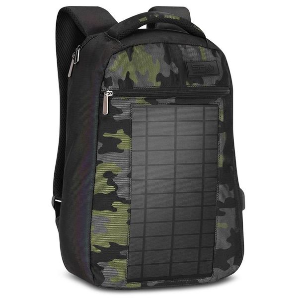 Spokey Spokey CITY SOLAR City backpack so solar panelom, 30 l