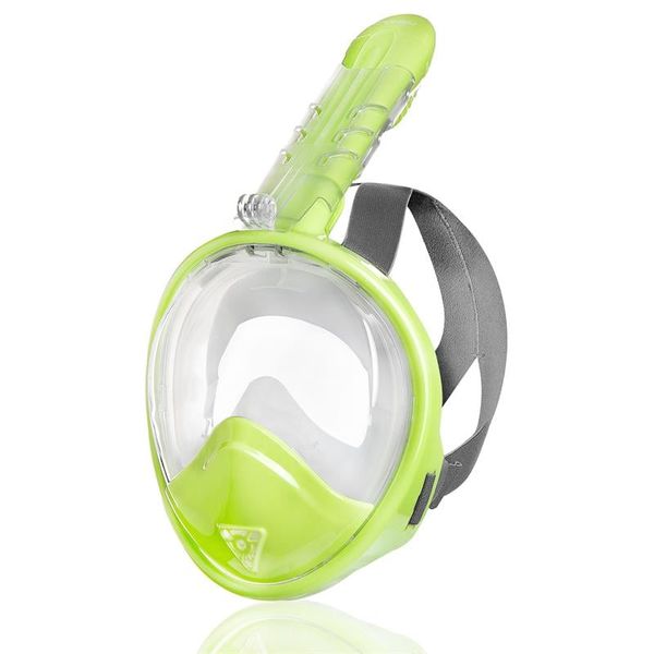 Spokey Spokey ZUMI JR Kids Face Mask, Lime