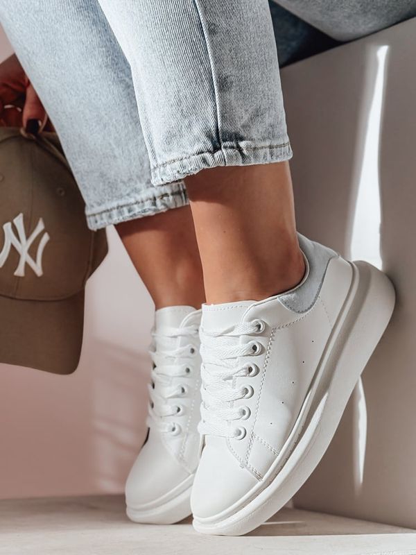 DStreet Sportowe sneakersy damskie DOMINI jasnoniebieskie Dstreet