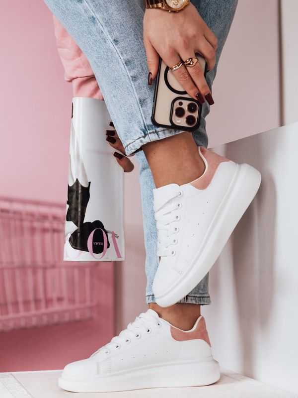 DStreet Sportowe sneakersy damskie DOMINI  różowe Dstreet