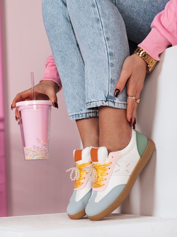 DStreet Sportowe sneakersy damskie PEARLSTEP wielokolorowe Dstreet