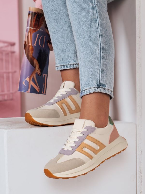 DStreet Sportowe sneakersy damskie RETRODA wielokolorowe Dstreet