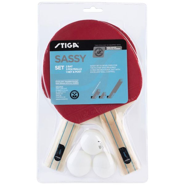 Stiga Stiga Sassy table tennis set