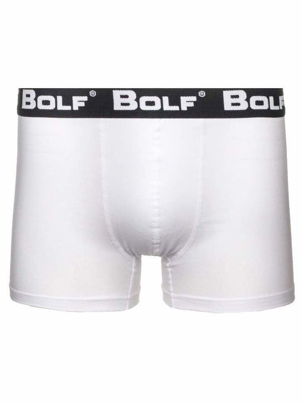 Kesi Stylish men's boxer shorts Bolf 0953 - white,