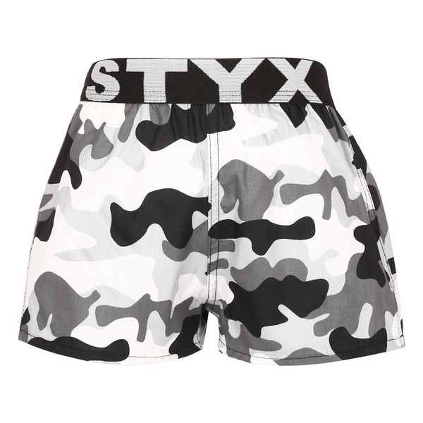 STYX Styx art sports rubber camouflage children's briefs