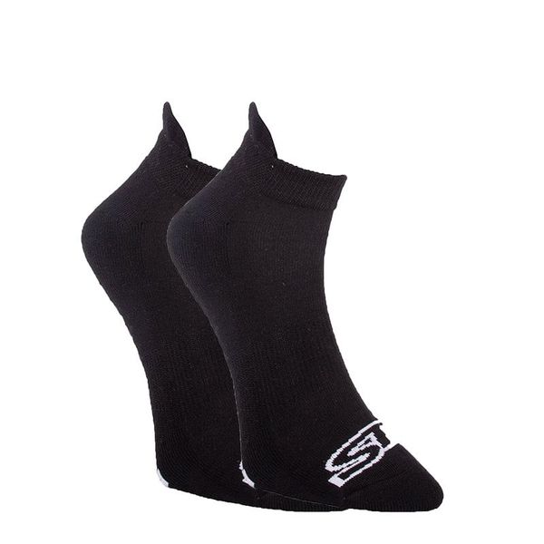 STYX Styx Socks Low Black with White Logo