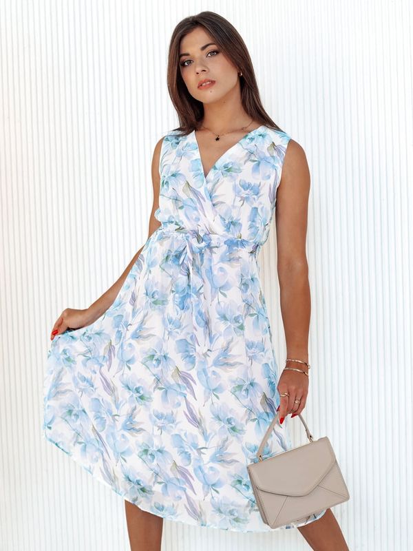 DStreet Sukienka CARIBBEA biała Dstreet