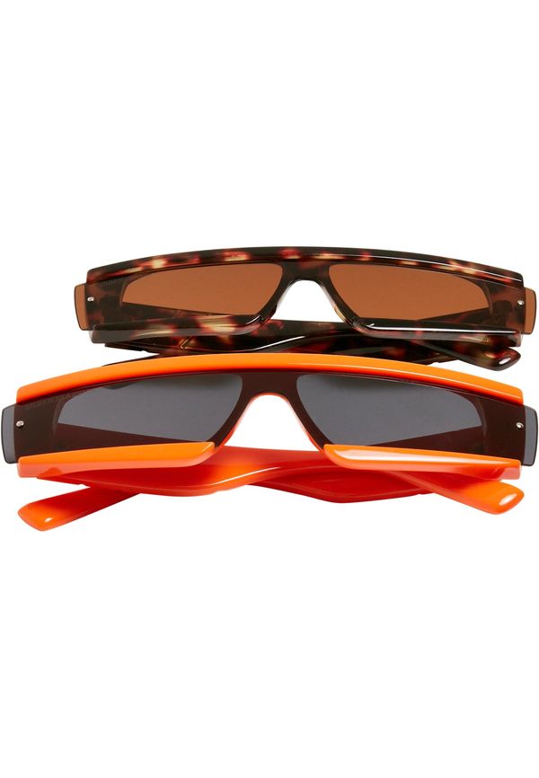 Urban Classics Accessoires Sunglasses Alabama 2-Pack orange/brown