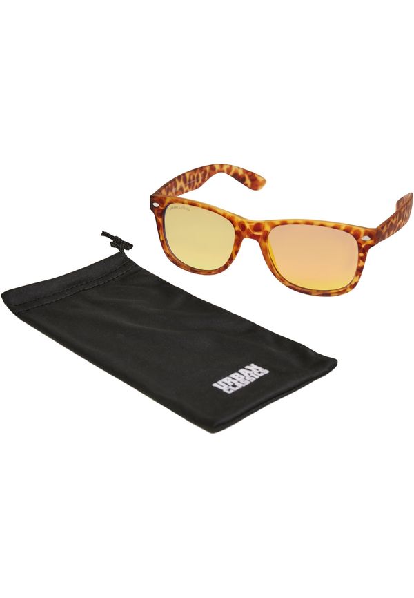 Urban Classics Sunglasses Likoma Mirror UC brown leo/orange