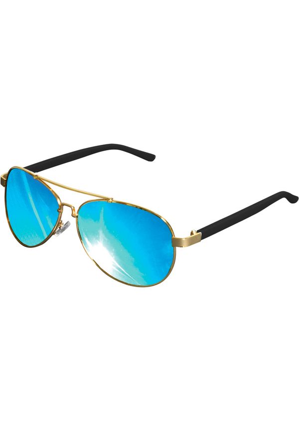 MSTRDS Sunglasses Mumbo Mirror Gold/Blue