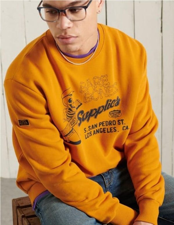 Superdry Superdry Sweatshirt Workwear Crew Neck - Men