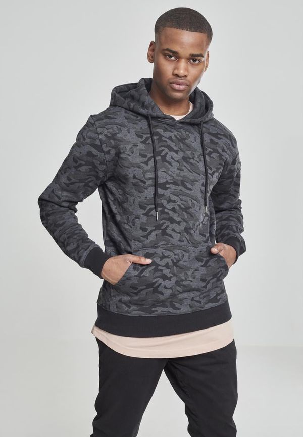 Urban Classics Sweat Camo Bomber Hoody Dark Camouflage