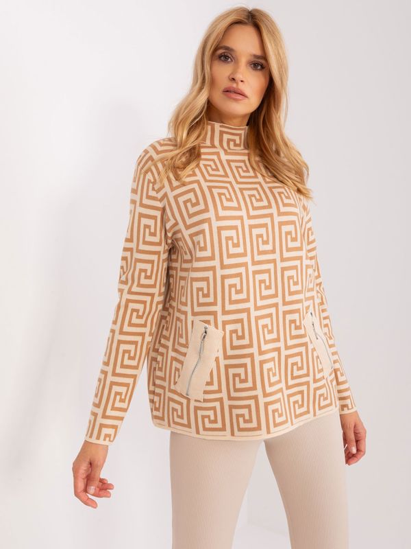 Wool Fashion Italia Sweater-AT-SW-2341.00P-camel