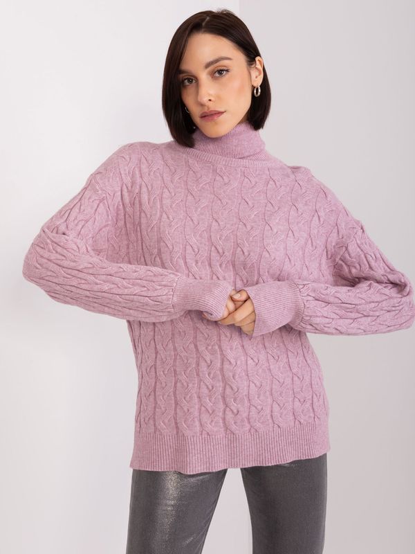 Wool Fashion Italia Sweater-AT-SW-2348.07-light purple