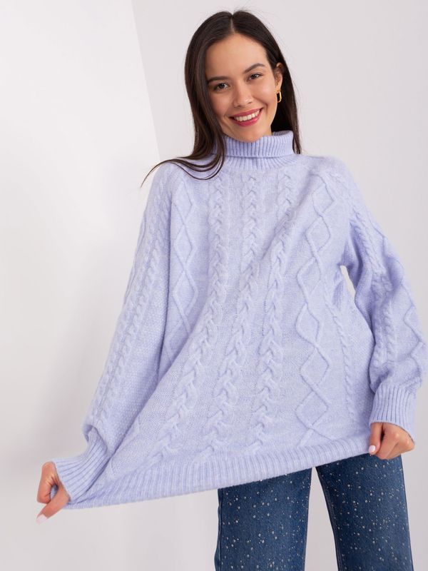 Wool Fashion Italia Sweater-AT-SW-2355-2.12P-Light Purple