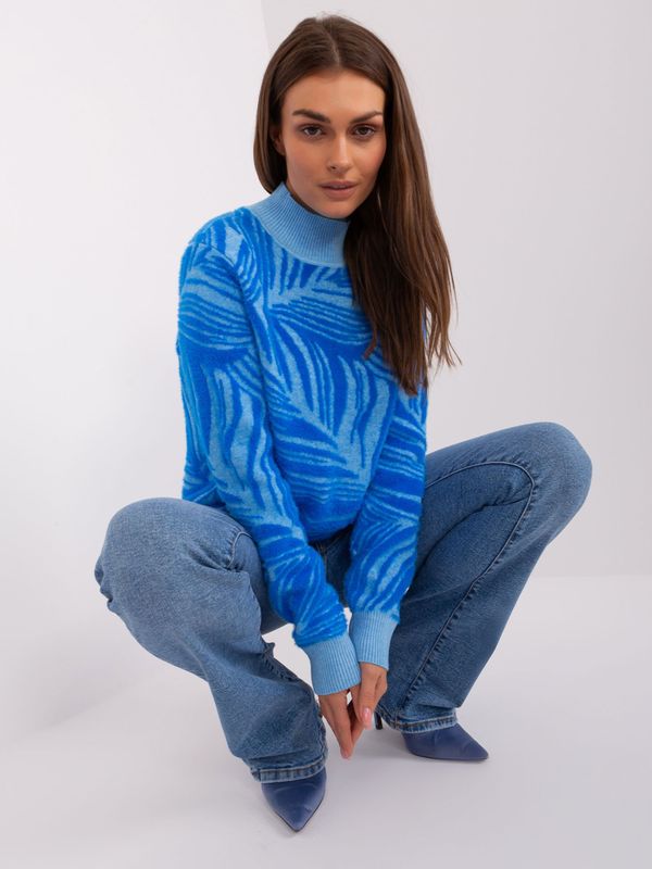 Wool Fashion Italia Sweater-AT-SW-2357.96-Blue