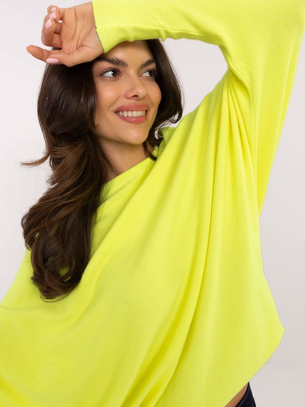 Italy Moda Sweater-DHJ-SW-8862.91-fluo yellow