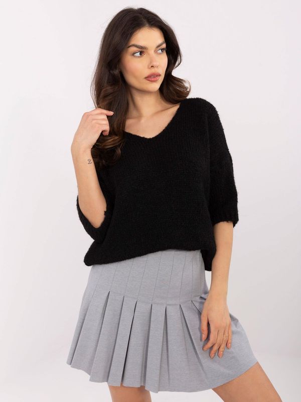 Italy Moda Sweater-MI-SW-2103.07-black