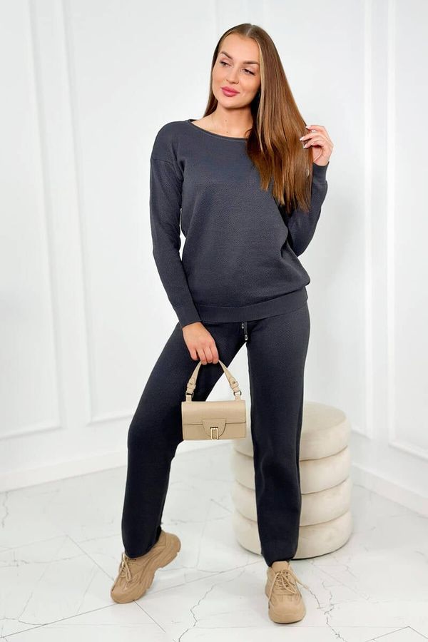 Kesi Sweater set sweatshirt + pants Graphite