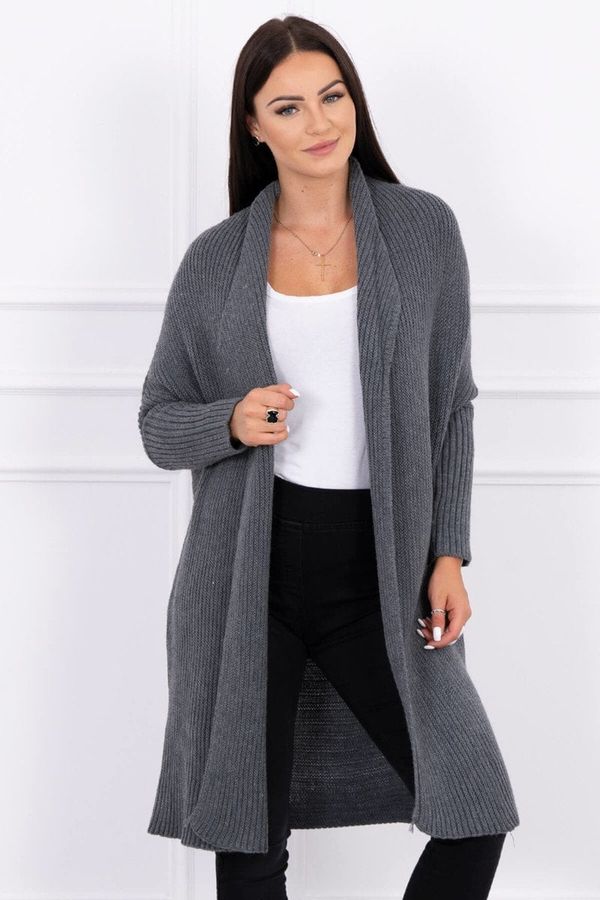 Kesi Sweater with batwing graphite sleeve