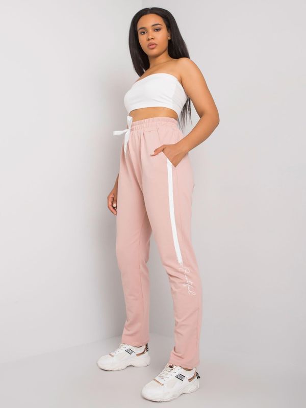 RELEVANCE Sweatpants-RV-DR-6876.82P-light pink