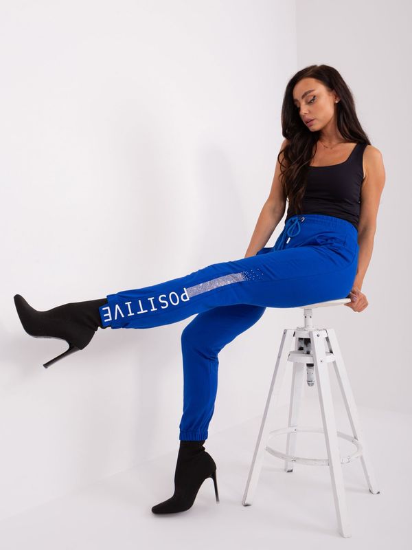 RELEVANCE Sweatpants-RV-DR-8547.08-Cobalt