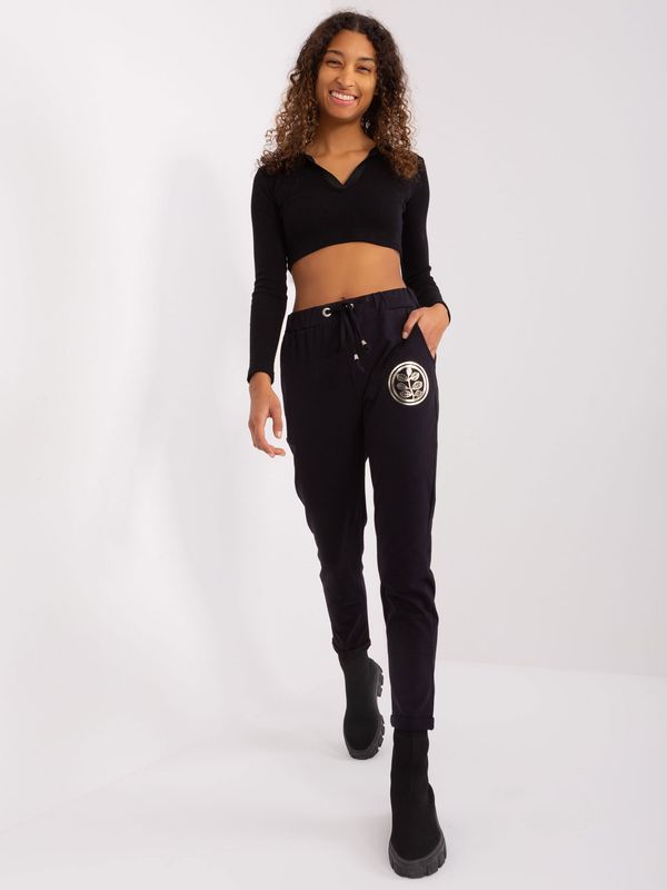 RELEVANCE Sweatpants-RV-DR-9260.61-black