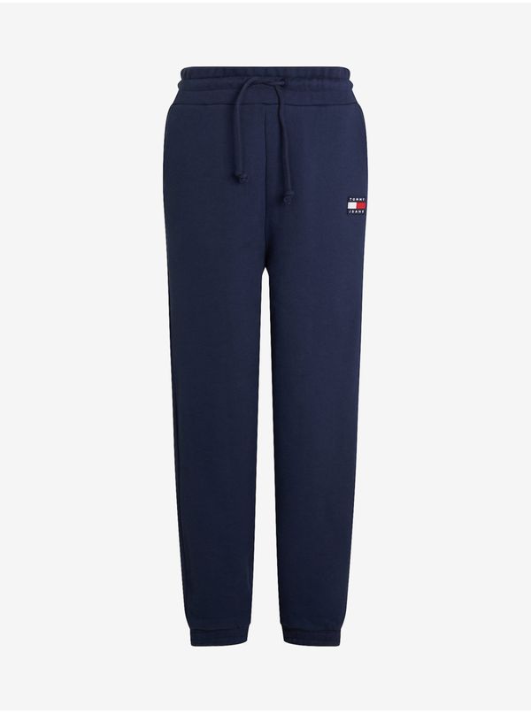 Tommy Hilfiger Sweatpants - Tommy Jeans TJW RELAXED HRS BADGE SWEATPANT dark blue