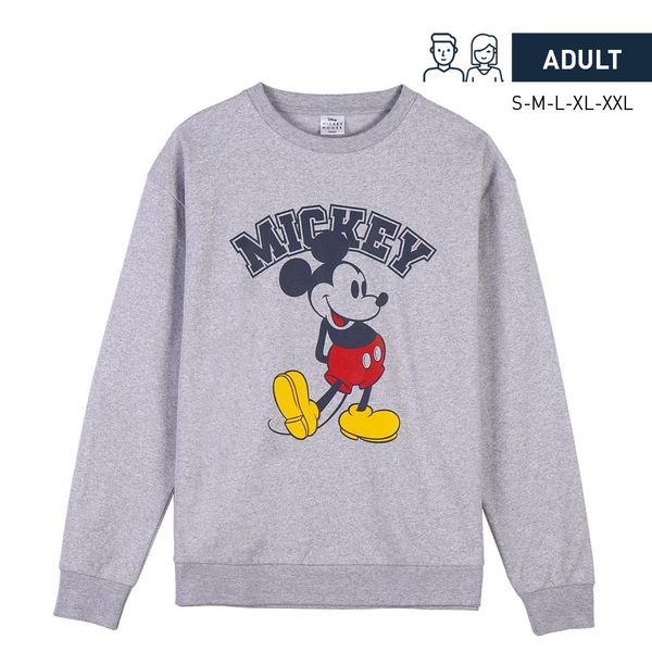 MICKEY SWEATSHIRT COTTON BRUSHED MICKEY