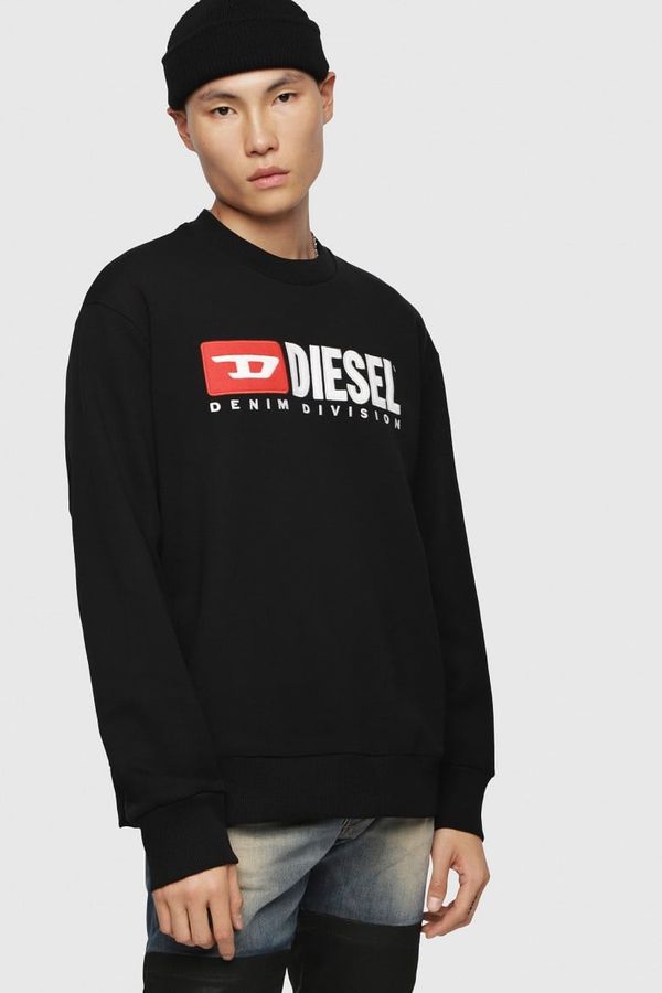 Diesel Sweatshirt - Diesel SCREWDIVISION SWEATSHIRT black