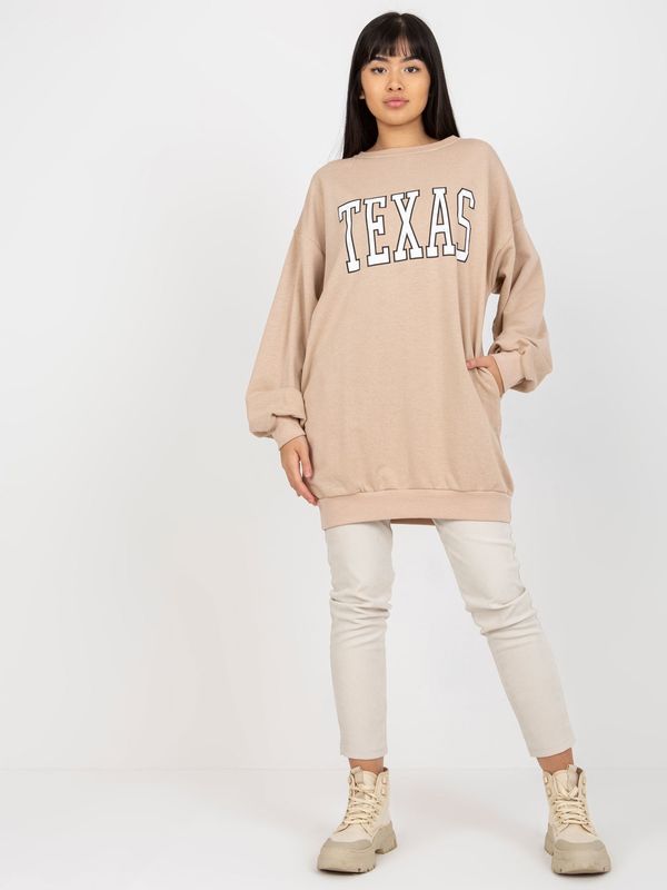 ex moda Sweatshirt-EM-BL-U719.82P-beige