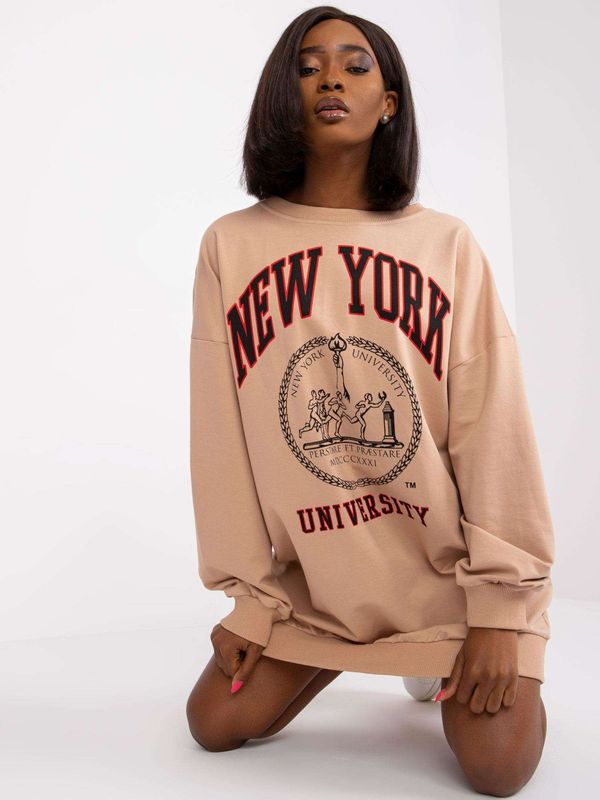 FANCY Sweatshirt-FA-BL-7679.32P-dark beige