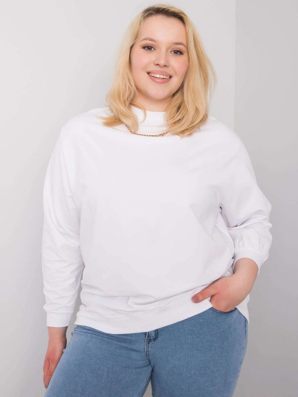 BASIC Feel Good Sweatshirt-RV-BL-6299.11-white