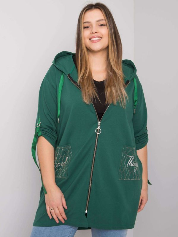 RELEVANCE Sweatshirt-RV-BL-6795.84-dark green