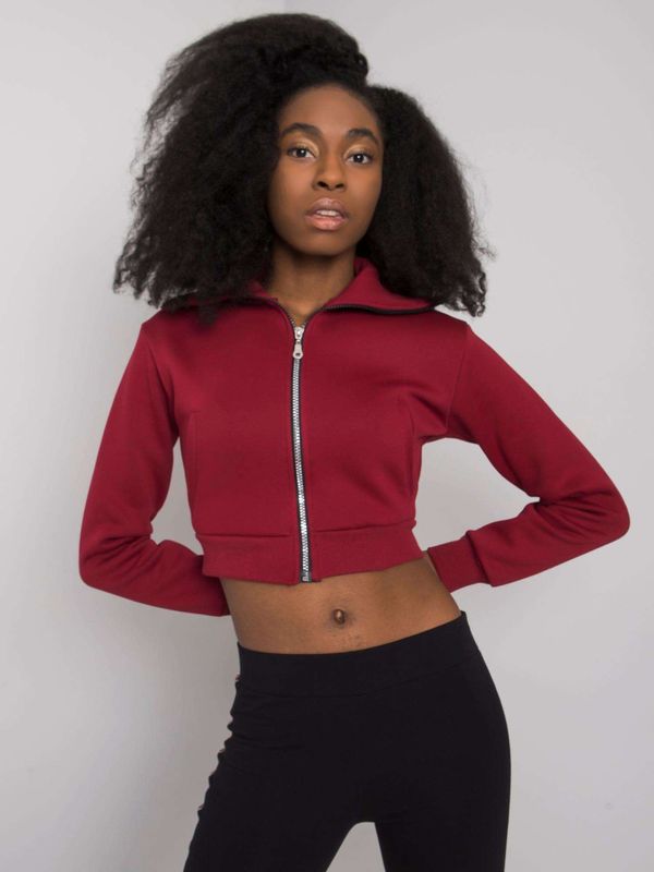 RUE PARIS Sweatshirt-RV-BL-7305.79-burgundy