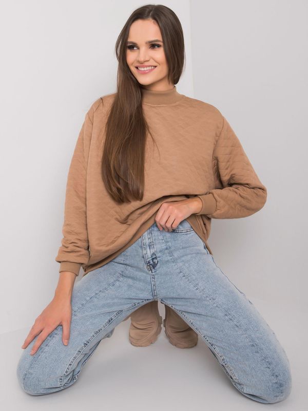 BASIC Feel Good Sweatshirt-RV-BL-7447.29-camel