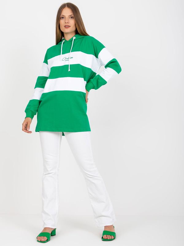 RUE PARIS Sweatshirt-RV-BL-8074.98-white-green