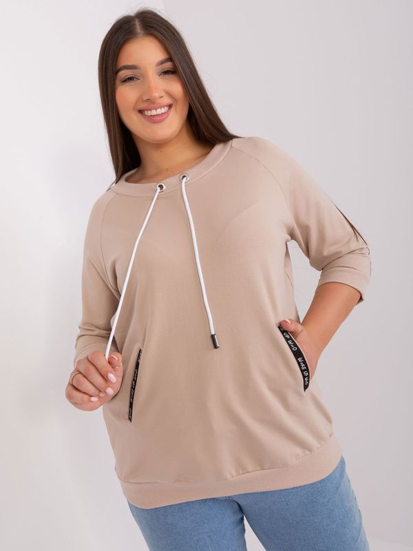 RELEVANCE Sweatshirt-RV-BL-8205.63-beige