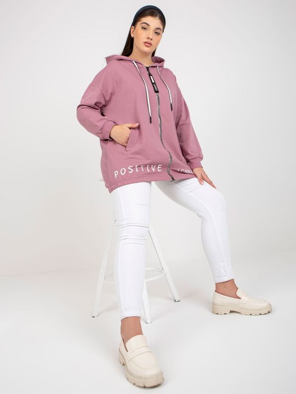 RELEVANCE Sweatshirt-RV-BL-8302.78-dark pink