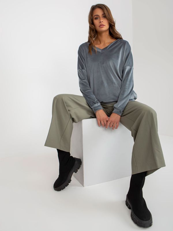 RELEVANCE Sweatshirt-RV-BL-8441.07P-grey-blue