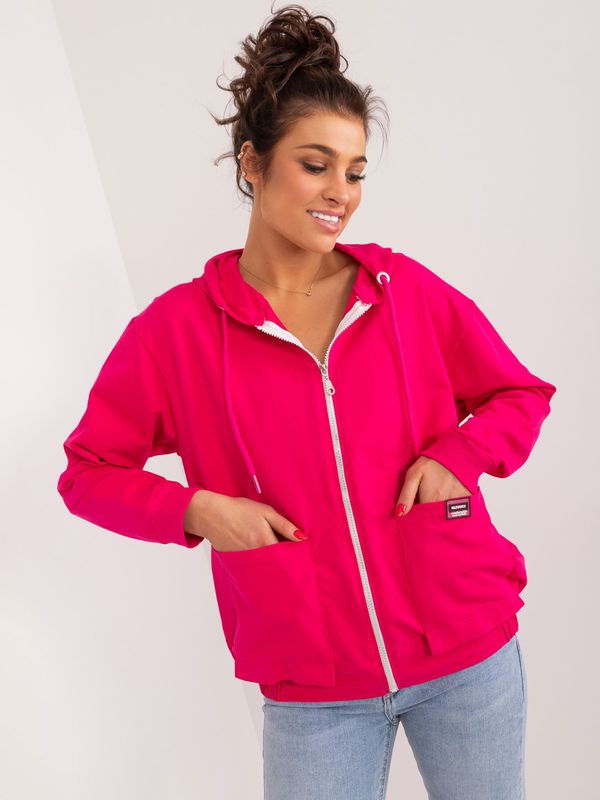 RELEVANCE Sweatshirt-RV-BL-9136.06-fuchsia