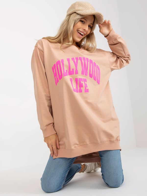 Vikki Sweatshirt-VI-BL-3102.01P-dark beige