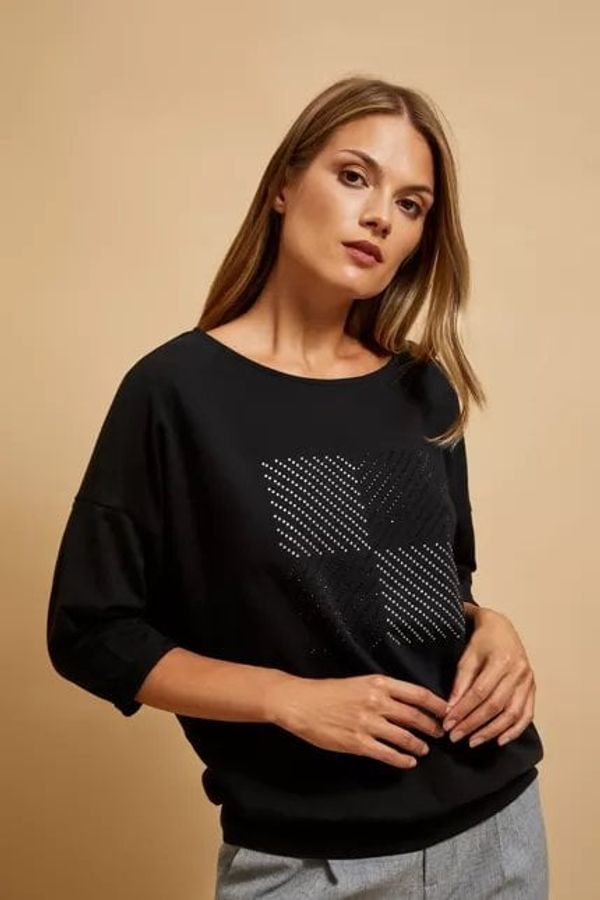 Moodo Sweatshirt with 3/4 sleeves