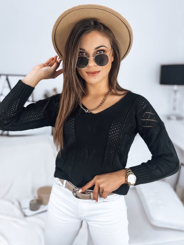 DStreet Sweter damski DARIA czarny Dstreet