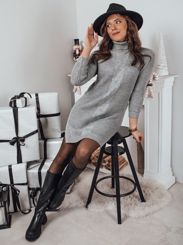 DStreet Sweter damski MERCIA jasnoszary Dstreet