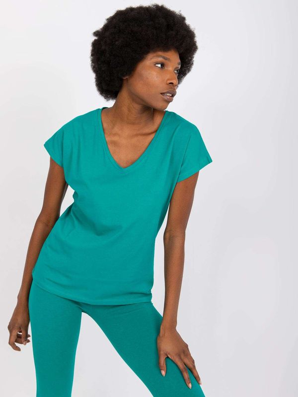 BASIC Feel Good T-shirt-AP-TS-A-004-dark green