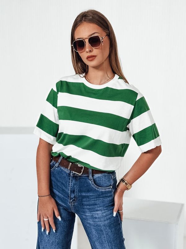 DStreet T-shirt damski ALMIN zielony Dstreet